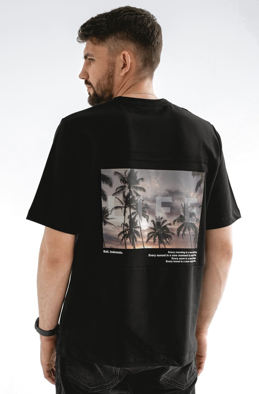 Футболка PALM BEACH black